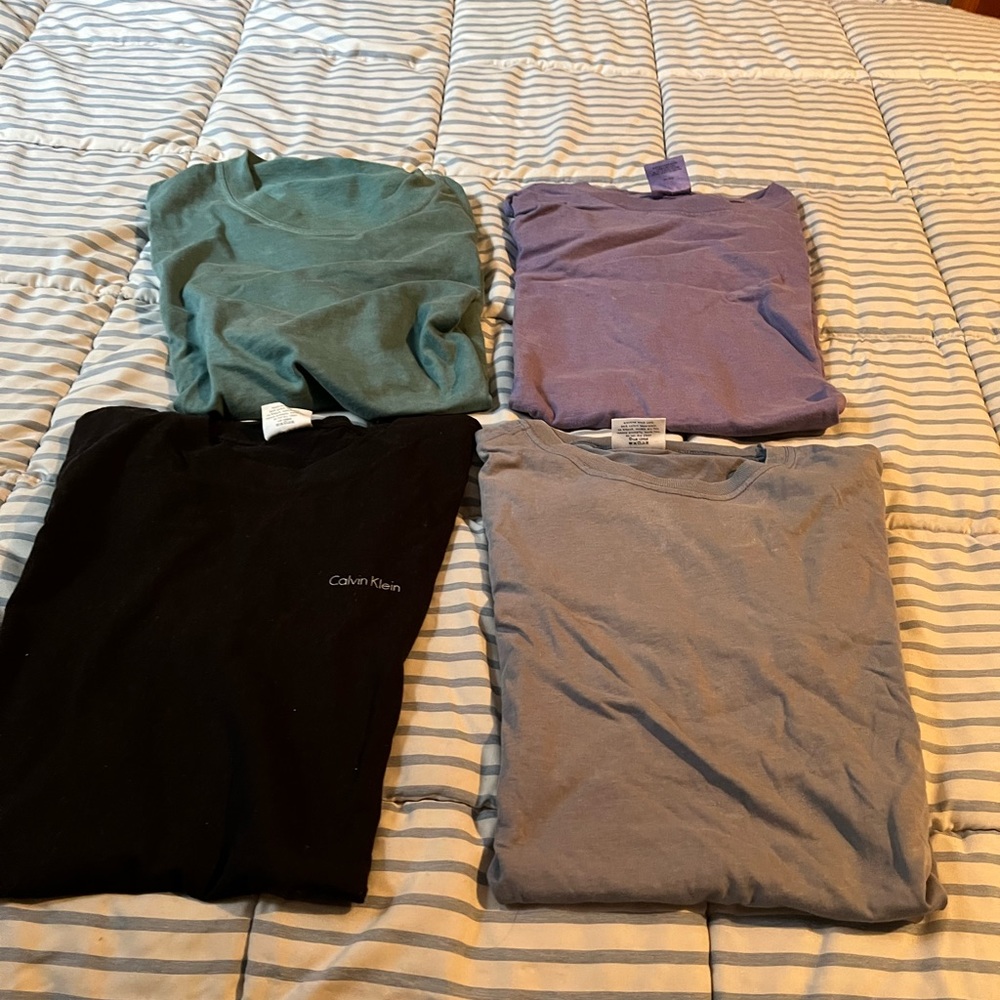 Calvin Klein Gap Oneita shirt bundle